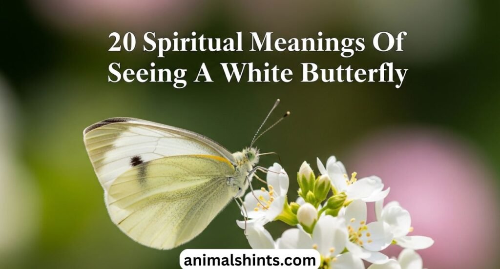 Seeing a White Butterfly Spiritual Meaning