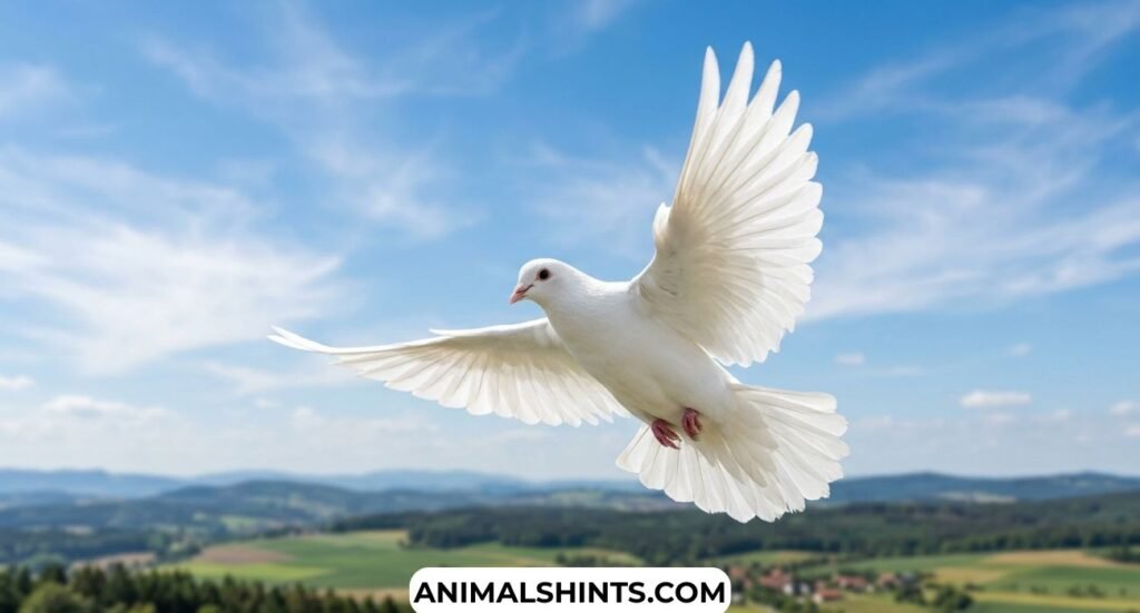 Spiritual Meanings Of Seeing a White Pigeon
