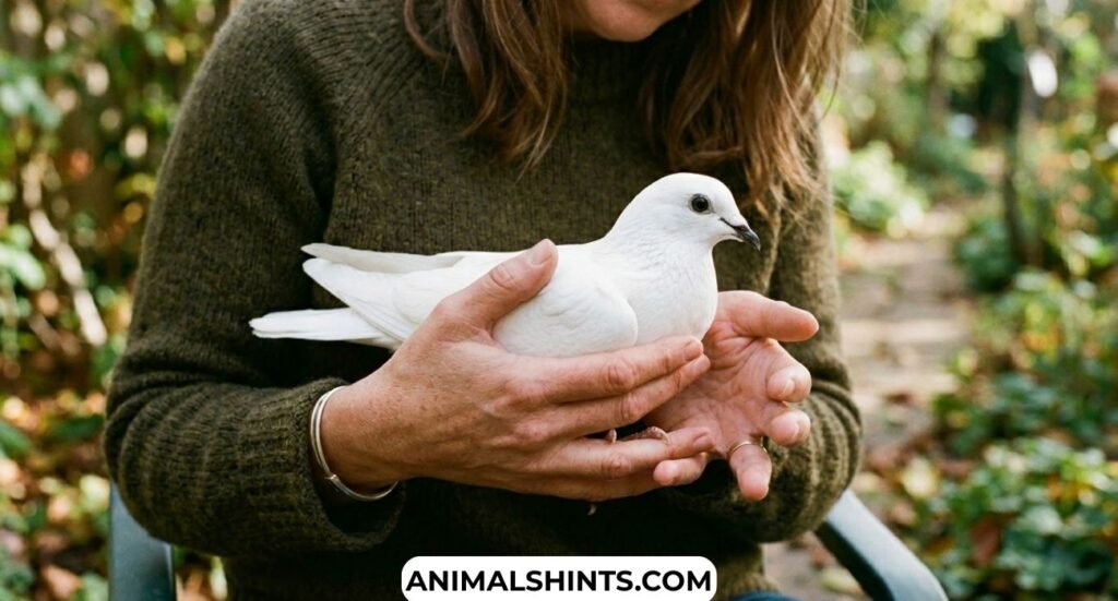 Spiritual Meanings Of Seeing a White Pigeon
