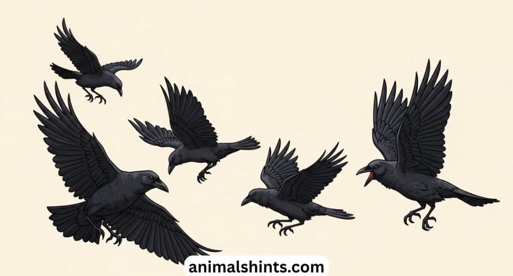 The Hidden Spiritual Meanings Behind Crow Cawing at You