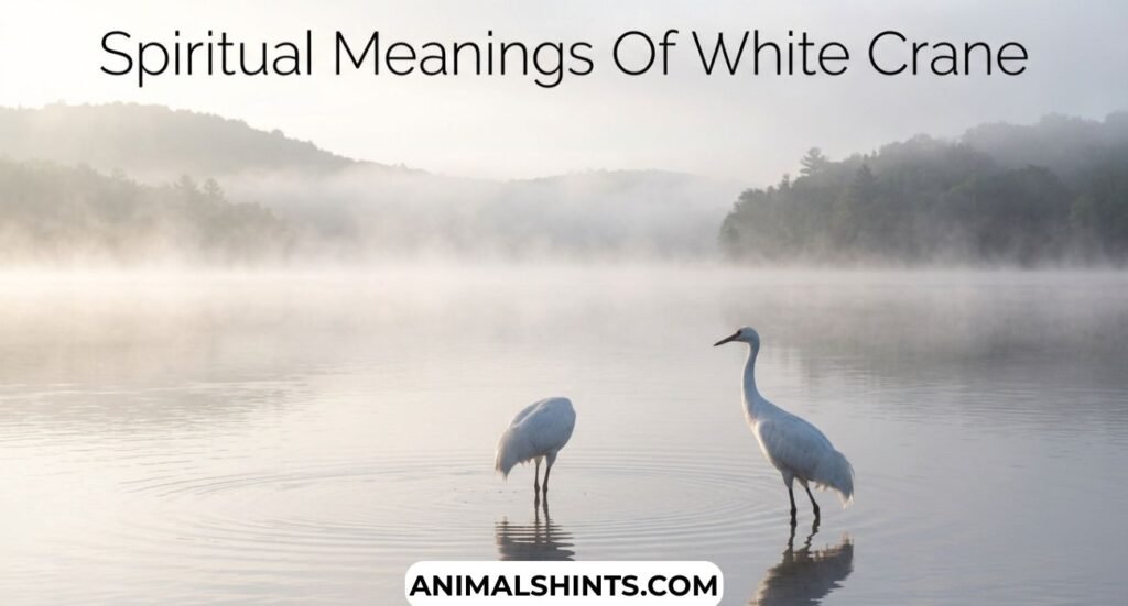 Spiritual Meanings and Symbolism Of White Crane