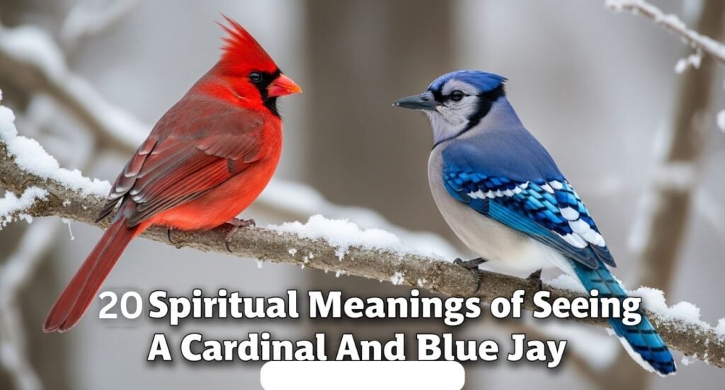 Spiritual Meanings of Seeing a Cardinal And Blue Jay