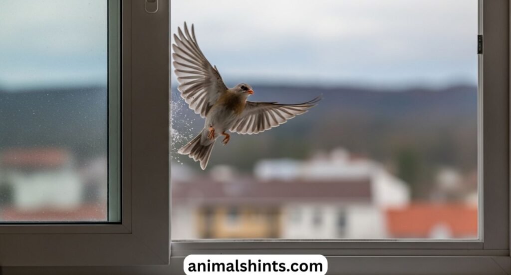 Bird Flying into Window: 15 Spiritual Meanings