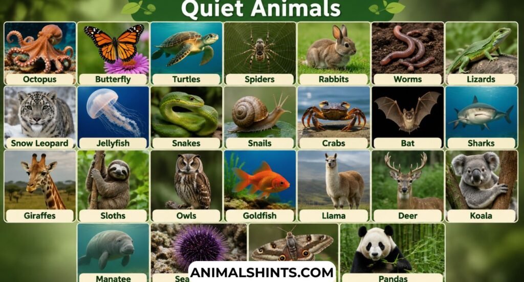Explore Top 25 Quiet Animals in the World (With Images)