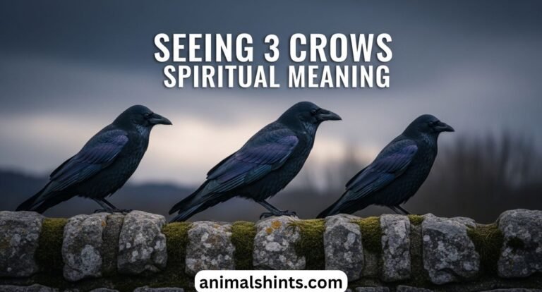 Seeing 3 Crows Spiritual Meaning
