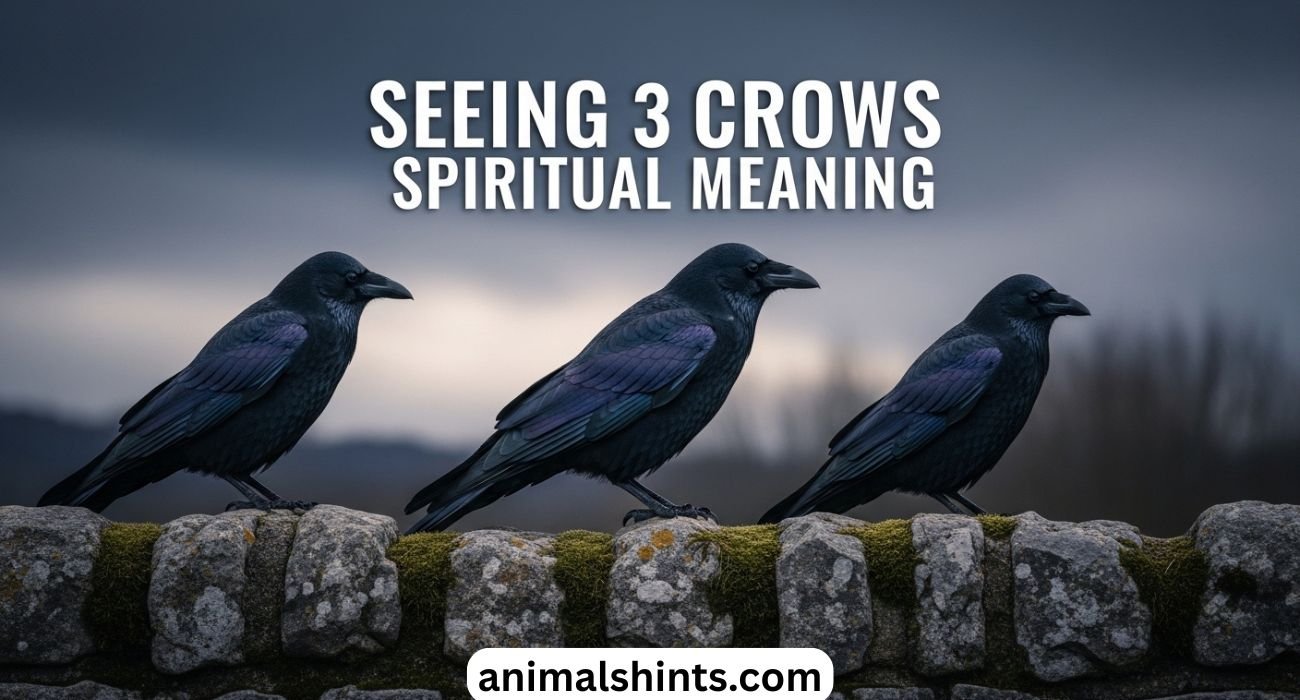 Seeing 3 Crows Spiritual Meaning