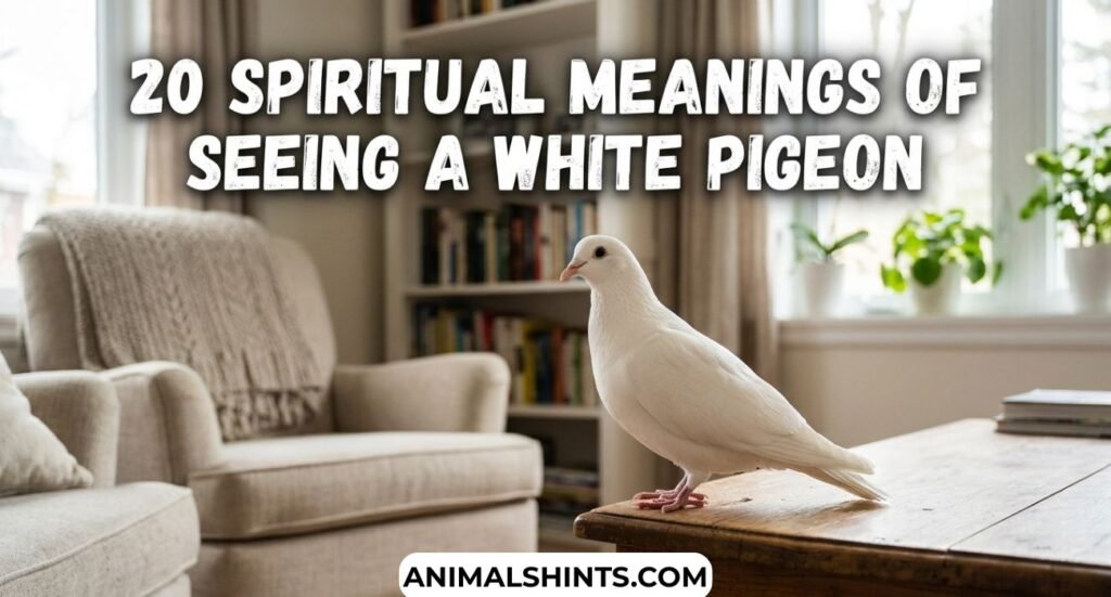 Spiritual Meanings Of Seeing a White Pigeon