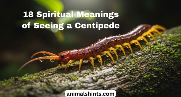 Spiritual Meanings of Seeing a Centipede