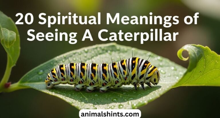 Spiritual Meanings of Seeing A Caterpillar