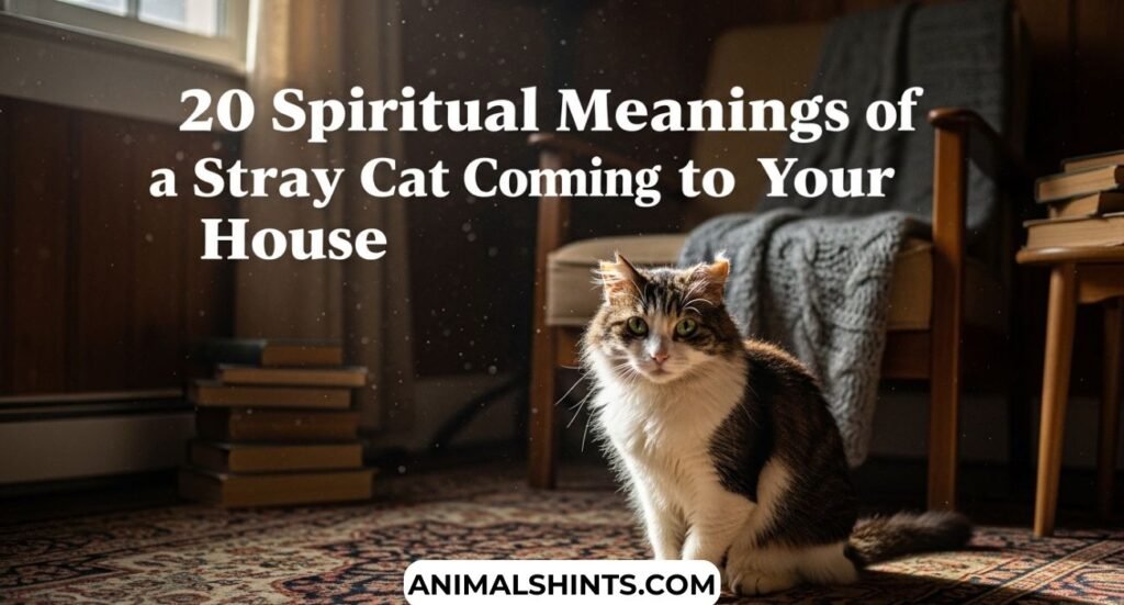 Spiritual Meanings of a Stray Cat Coming to Your House