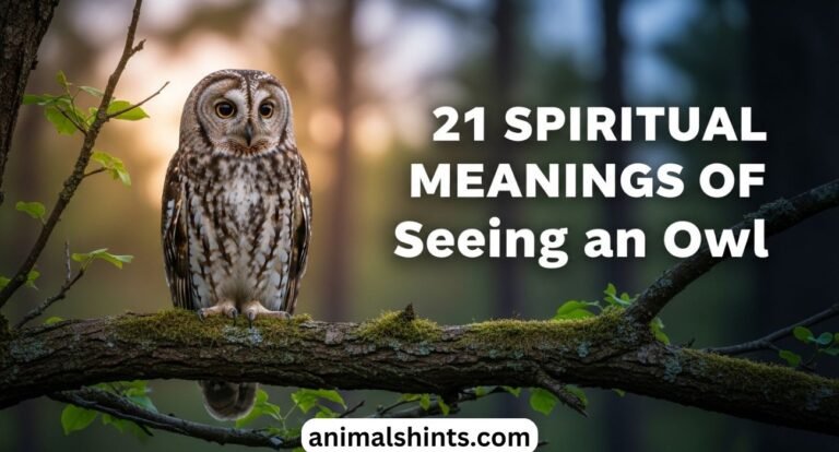 Spiritual Meanings of Seeing an Owl