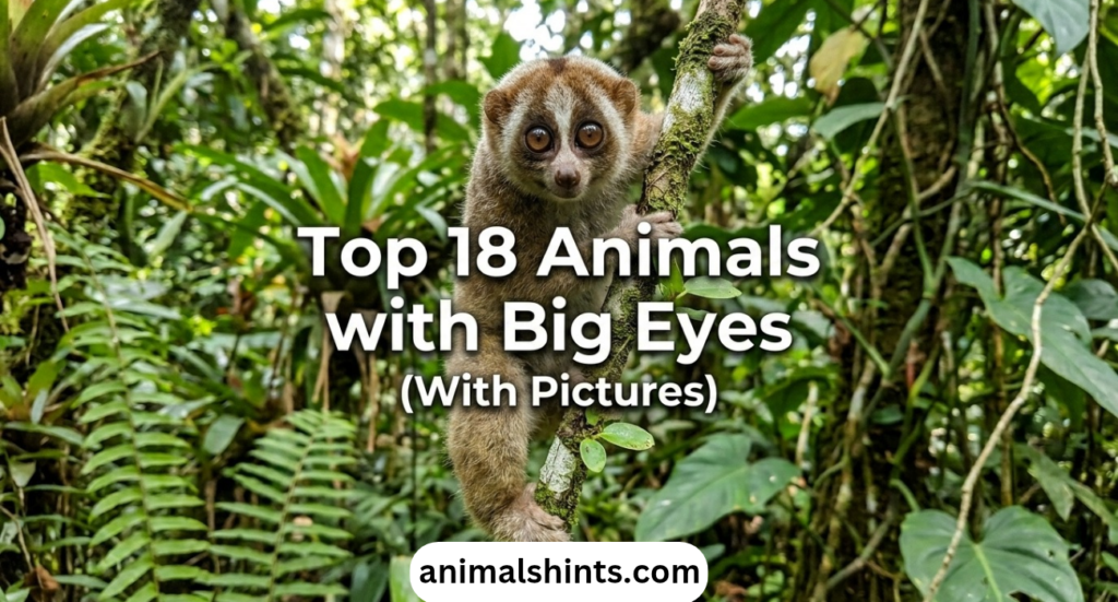 Top 18 Animals with Big Eyes (With Pictures)