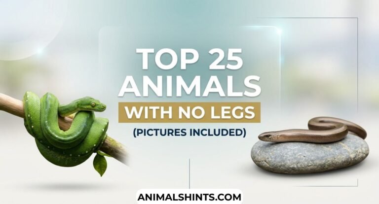 Top 25 Animals with No Legs (Pictures Included)
