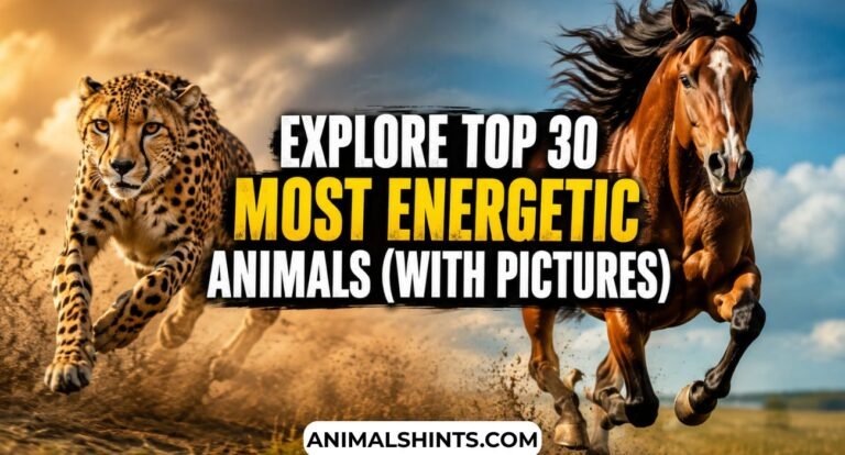Explore Top 30 Most Energetic Animals (With Pictures)