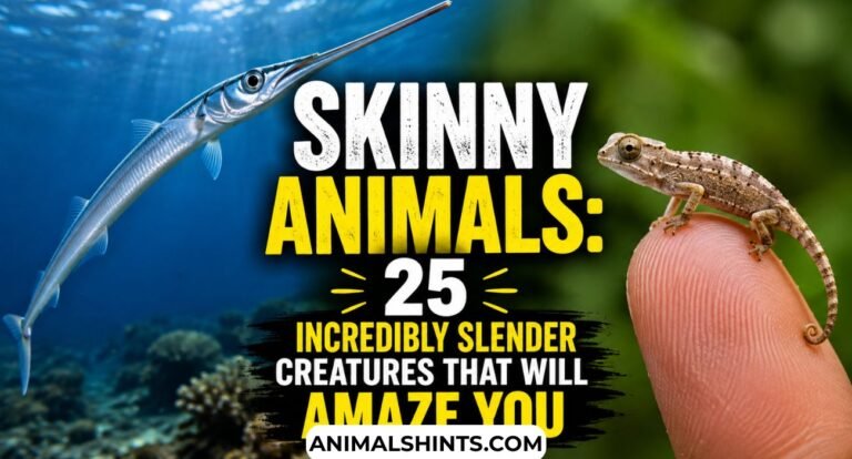 Skinny Animals: 25 Incredibly Slender Creatures That Will Amaze You