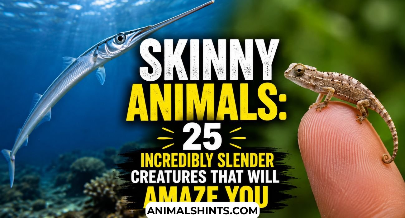 Skinny Animals: 25 Incredibly Slender Creatures That Will Amaze You